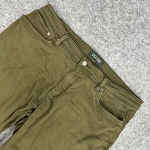*STAIN Duer Mens Olive Green N2X Relaxed Fit Performance Shorts Size 40